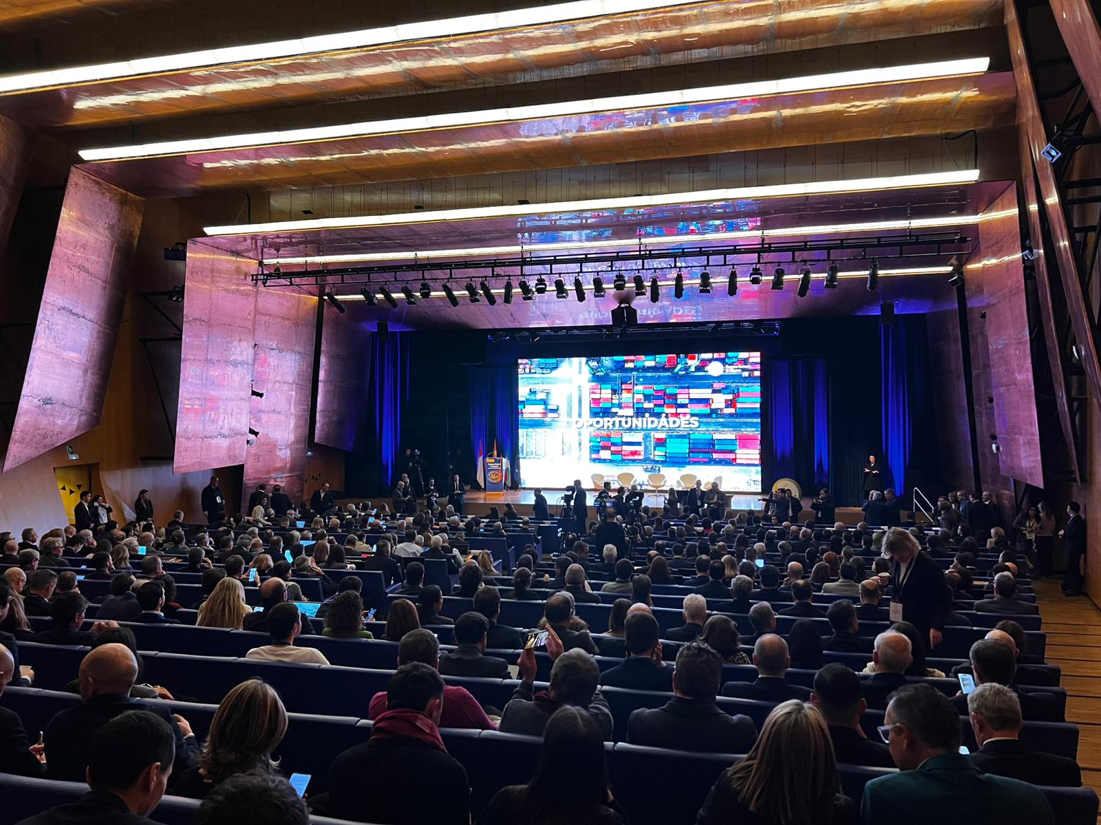 Auditorio principal CNIN día 4 febrero